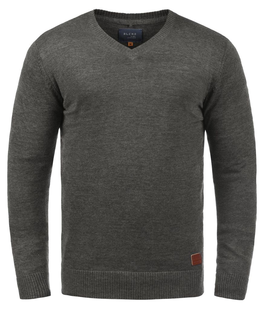 Blend BHLasse Herren Strickpullover Feinstrick Pullover mit Produktbild 