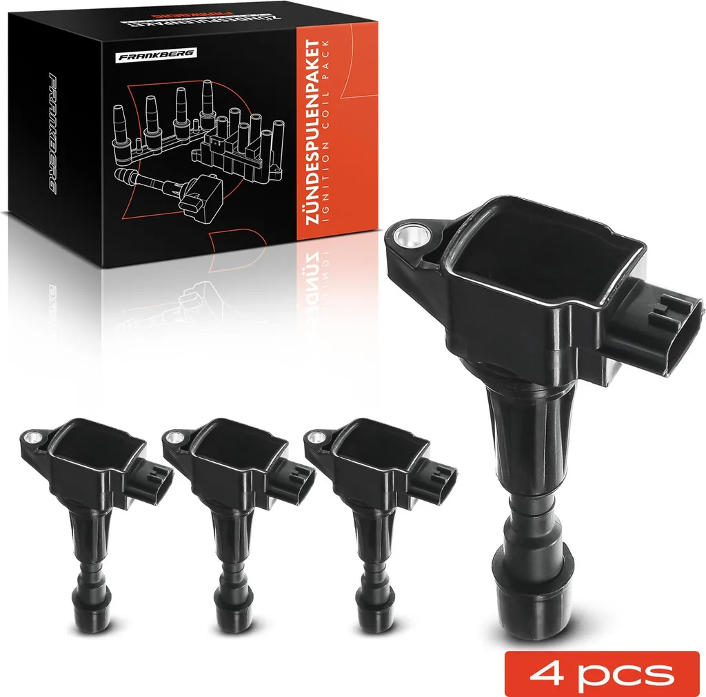 Bobine d'allumage Mazda 2 et 3 : Pack de 4 pour Entretien Moteur 1.6