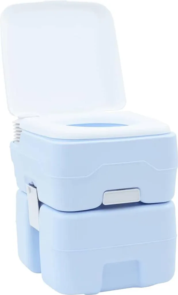 Toilettes de Camping Compactes vidaXL avec Réservoir Amovible 42 cm