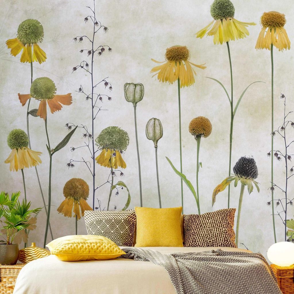 Fototapete Blumen - Vliestapete - Bildtapete UV-beständig Produktbild 