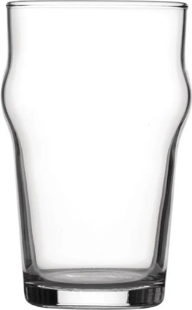 Utopia Nonic 280ml: 48 Bicchieri Birra Impilabili con Marchio CE