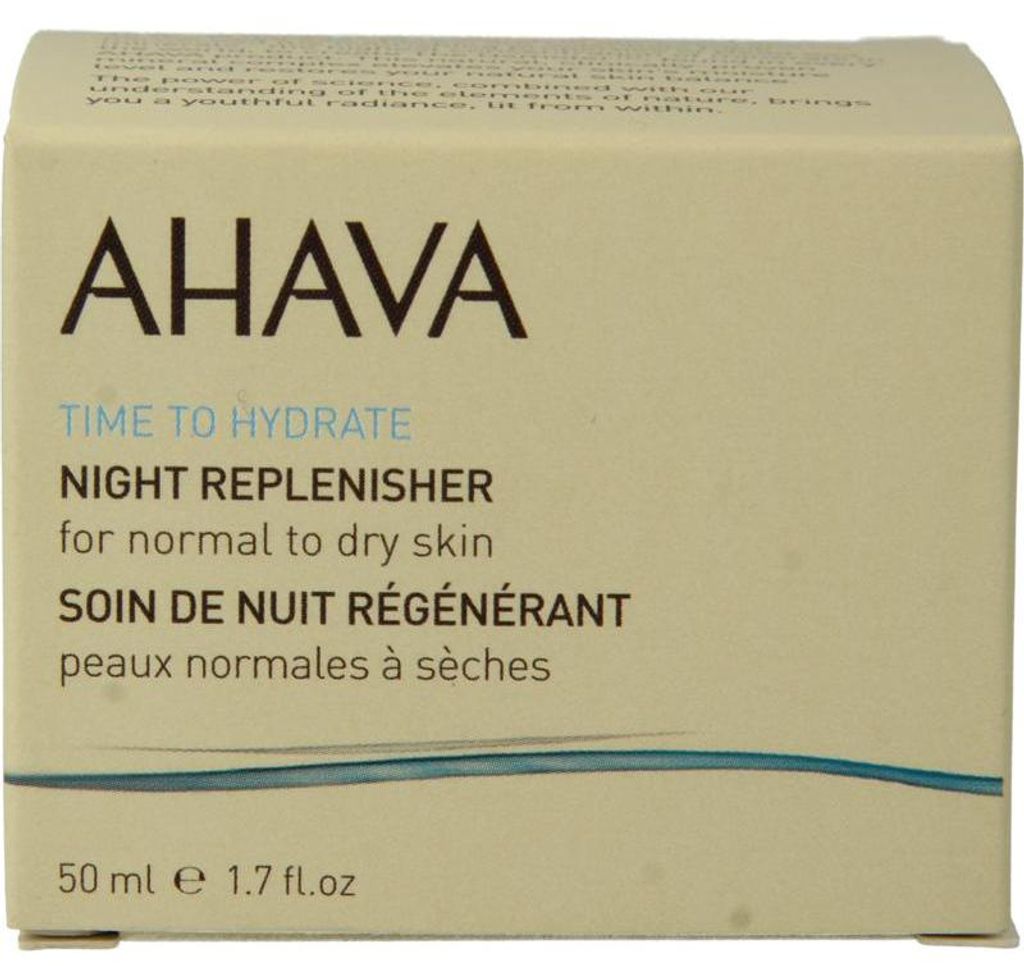 Ahava Night Replenisher Normal/Dry Skin (50 ml) Productafbeelding 