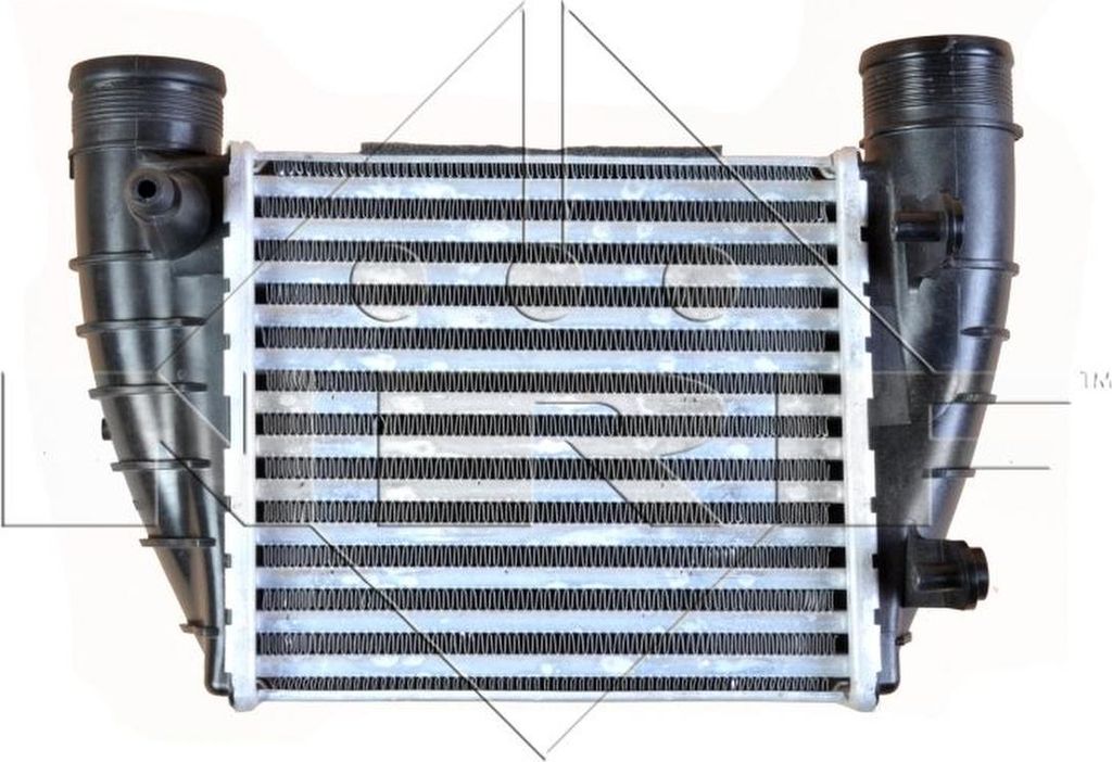 Ladeluftkühler Wärmetauscher-Prinzip 203 mm - 183 mm NRF für u.a. AUDI A4