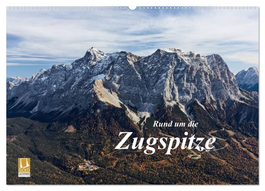 Rund um die Zugspitze (Wandkalender 2027 DIN A2 quer), CALVENDO Monatskalender