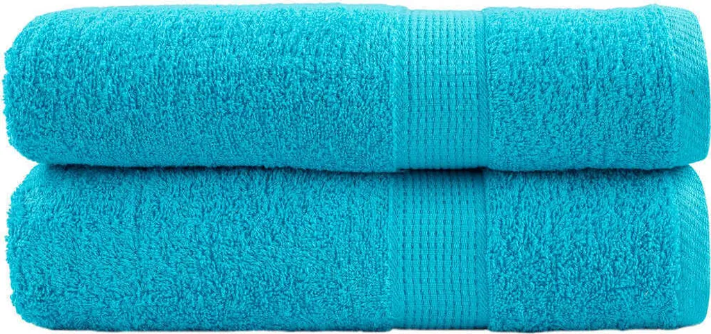 Asciugamani Cotone SOLUND 600 g/m² Turchese 50x100 Set 2 pz