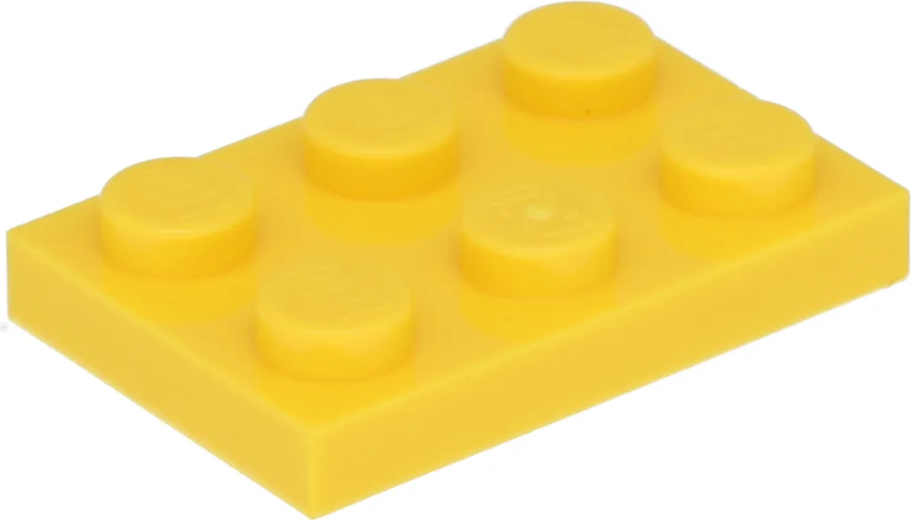 Finissez vos Projets Lego avec ce Lot de 250 Plaques 2x3 Jaunes 3021