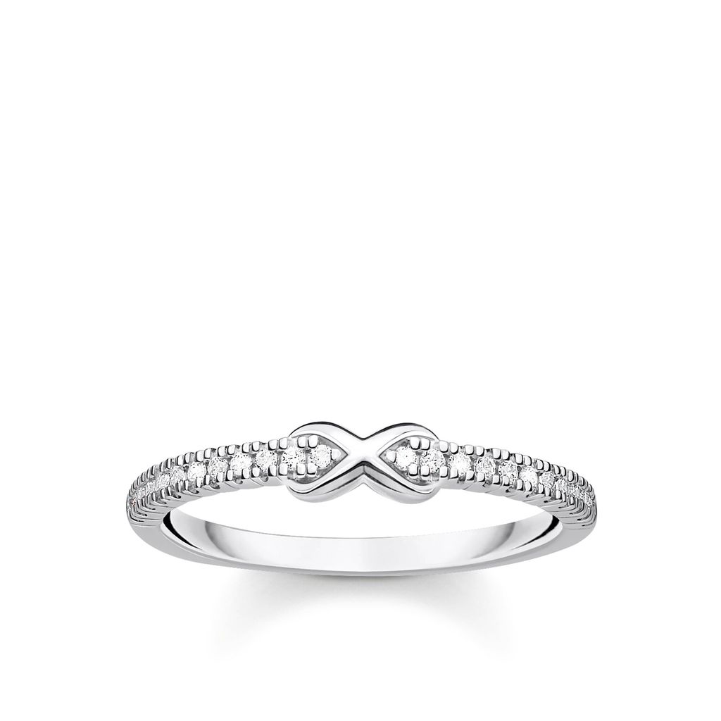 Thomas Sabo TR2322-051-14 Ring Damen Infinity Weiße Steine Produktbild 