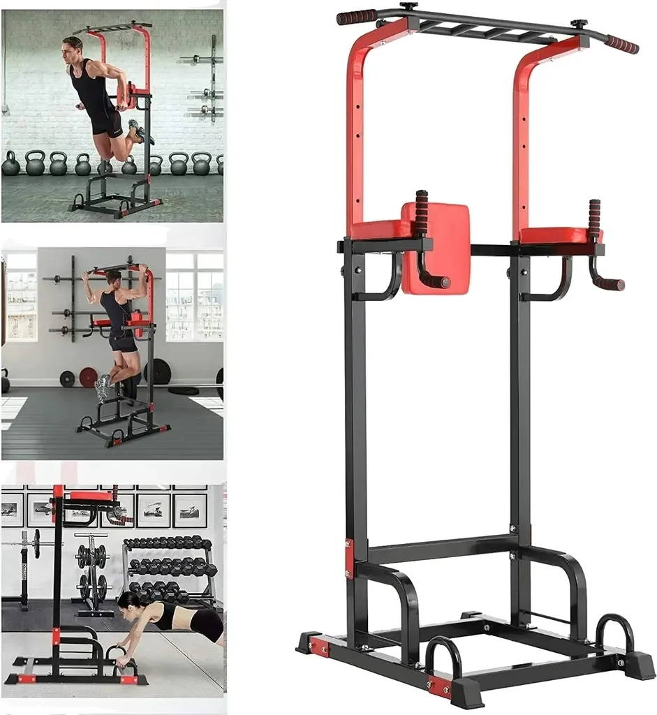 Chaise Romaine Power Tower Robuste - Musculation Haut du Corps et Dips