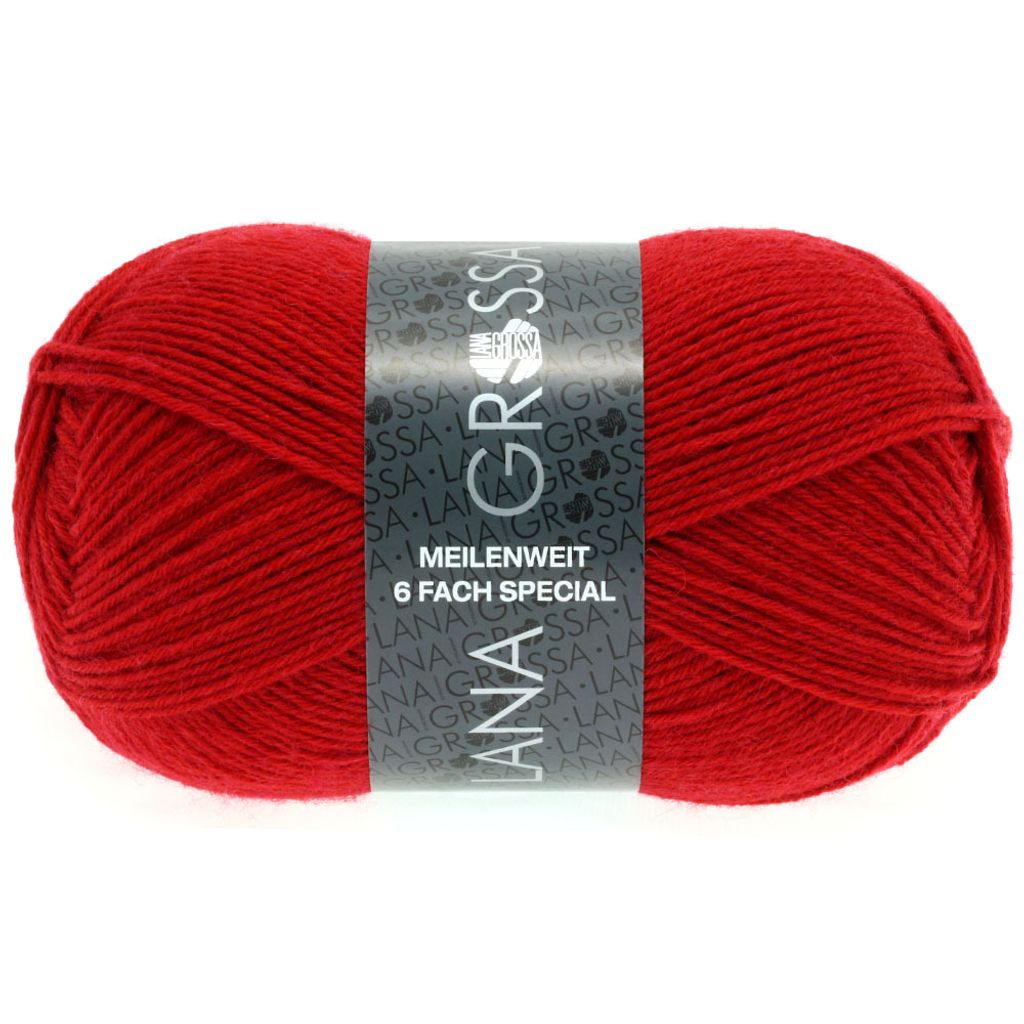 Lana Grossa MEILENWEIT 150 g UNI 6vrstvá ponožková vlna Obrázek produktu 