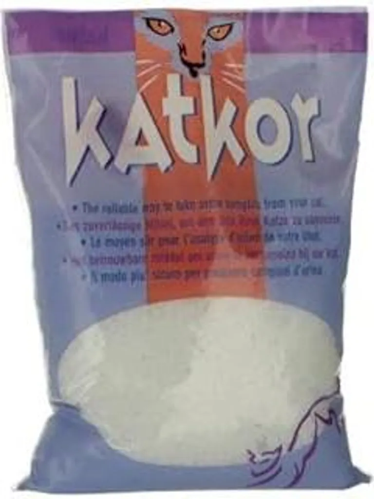 Katkor Perlenstreu | 200 g | Lettiera per gatti per il prelievo di campioni di urina | Per l'analisi dell'urina dei gatti | Con pipetta e provetta