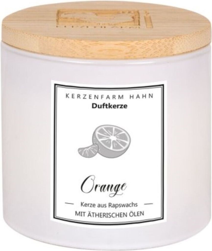 Kerzenfarm Hahn Duftkerze, Trendglas, Orange (3)