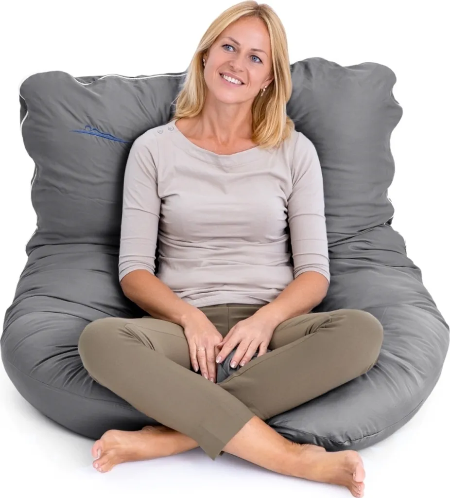 Coussin de maternité 100x150cm idéal pour le sommeil latéral et le repos