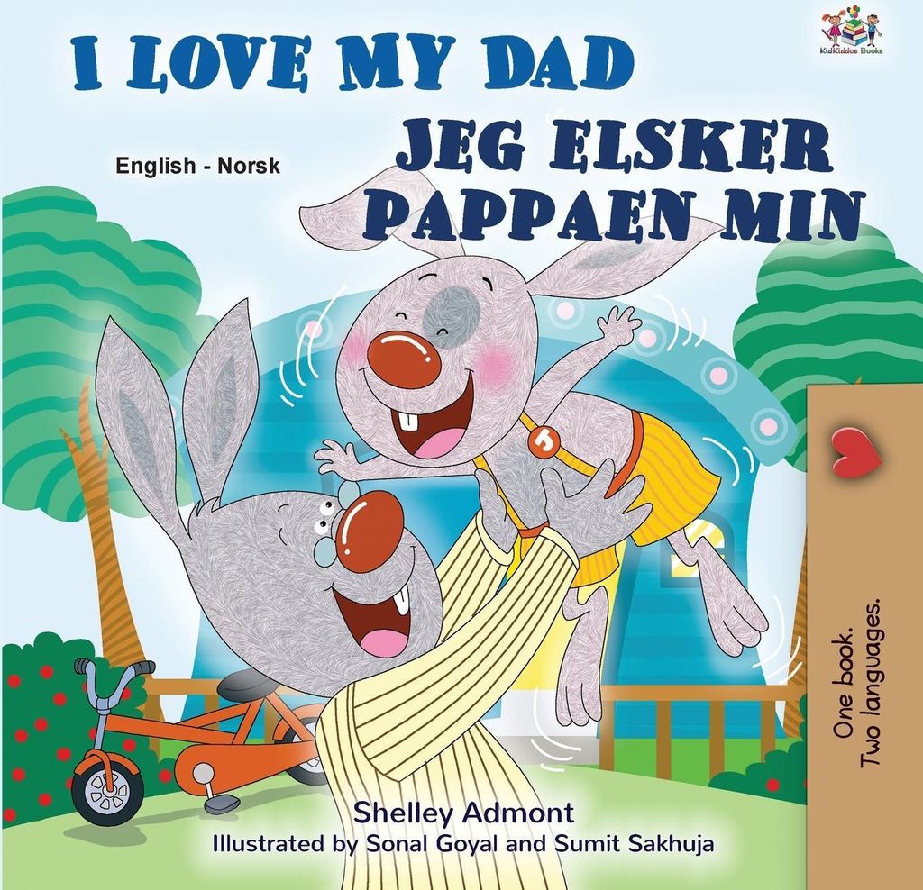I Love My Dad (English Norwegian Bilingual Children's Book)
