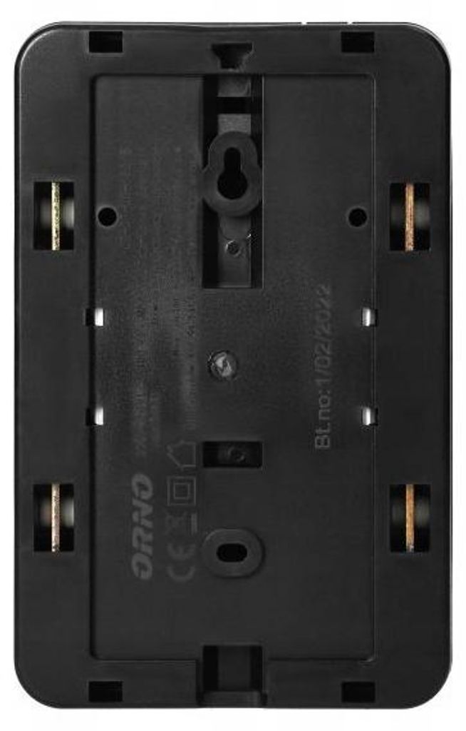 Bedrade deurbel Brevis Maxi, zwart, 230V - ON-DP-MR-150 Productafbeelding 