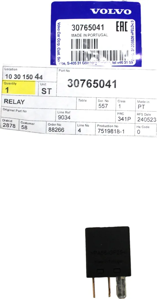 Capteur de Recul Volvo V40 V90 XC90 II Origine 30765041 pour Stationner