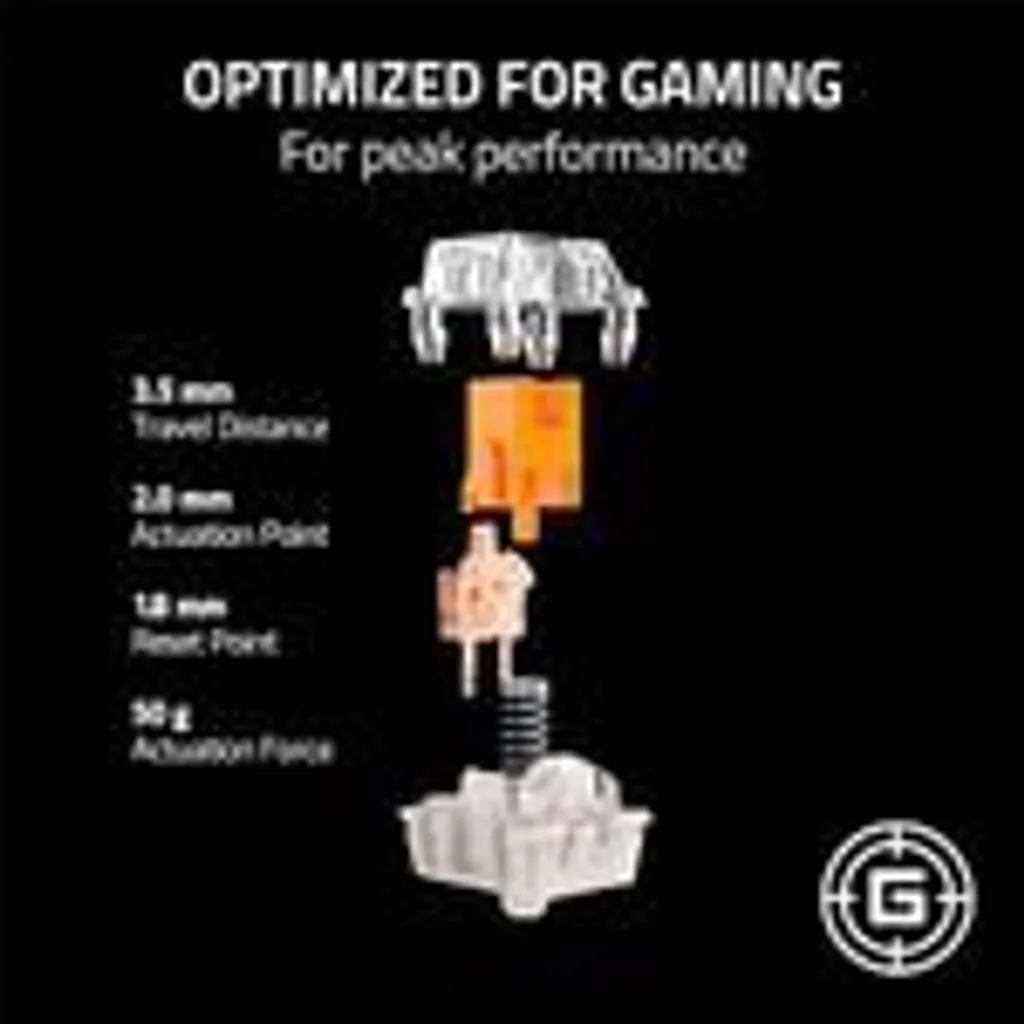 Pack 36 Commutateurs Razer Orange pour Customisation Clavier Gaming PC - 10