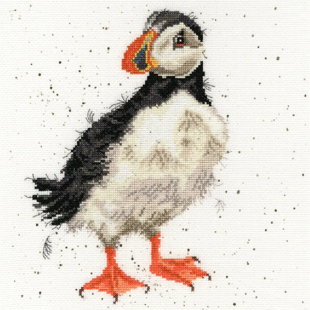 Kit point de croix Bothy Threads Petit Clown 26x26cm XHD34 à compter
