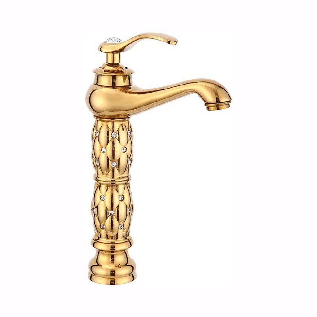 Waschtischarmatur, Retro-Stil, GOLDEN, KLIA LAUFERI