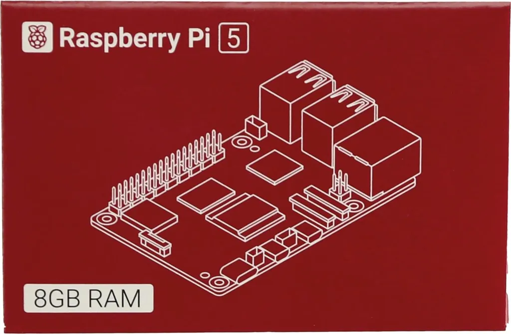 Raspberry Pi 5B 8GB haute performance avec CPU 2.4GHz et USB 3.0 rapide