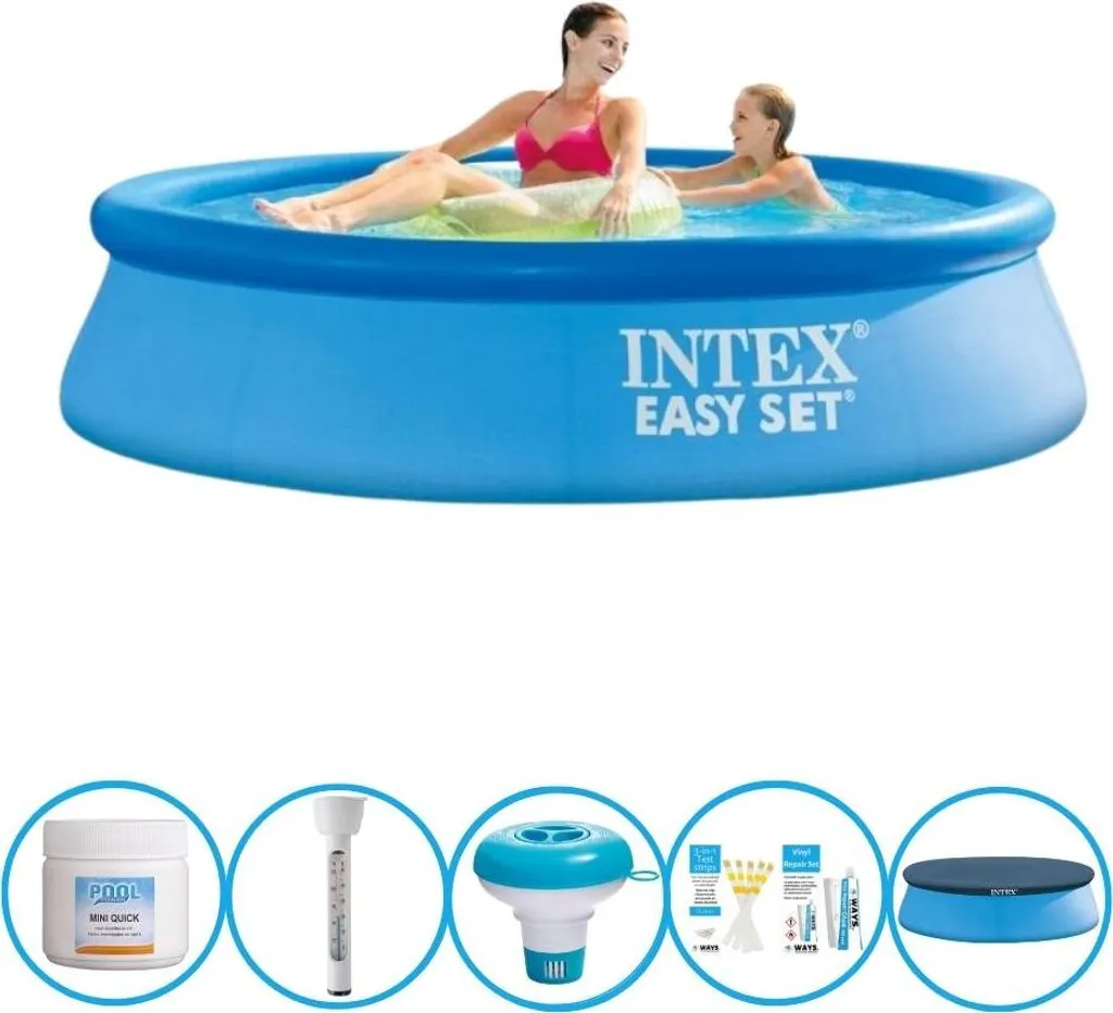 Intex Pool Easy Set 244x61 cm - Pacchetto piscina