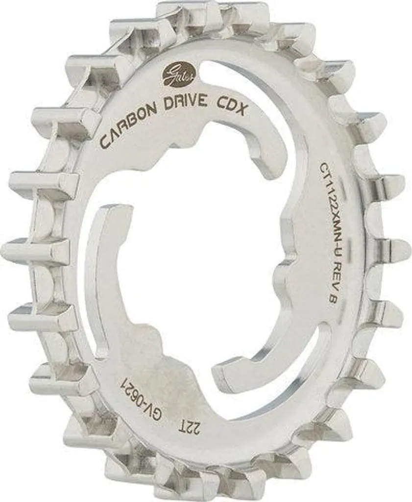 Pignon de vélo Gates CDX 22T pour moyeu Shimano Nexus Alfine