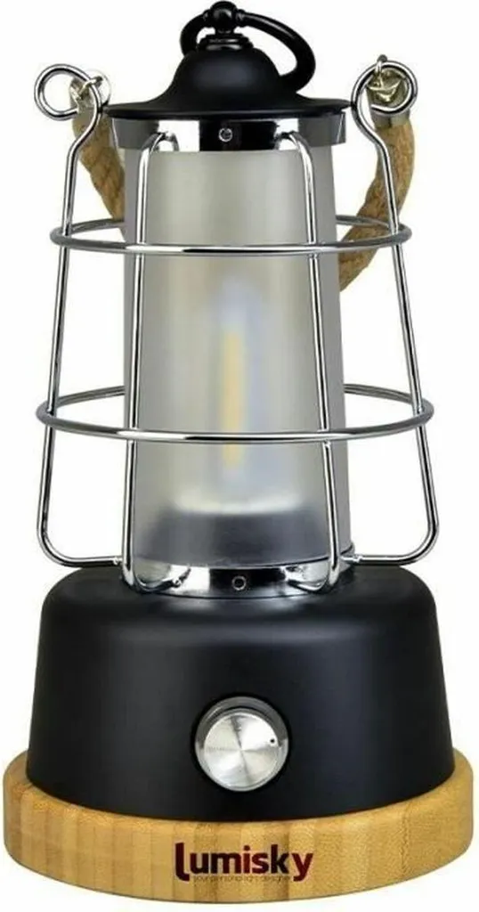 Lanterna Lumisky WILDY: Lampada LED Senza Fili Design Corda per Esterno
