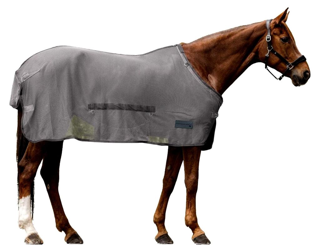 Fliegendecke Comfort mit Bauchlatz grau, 145 cm