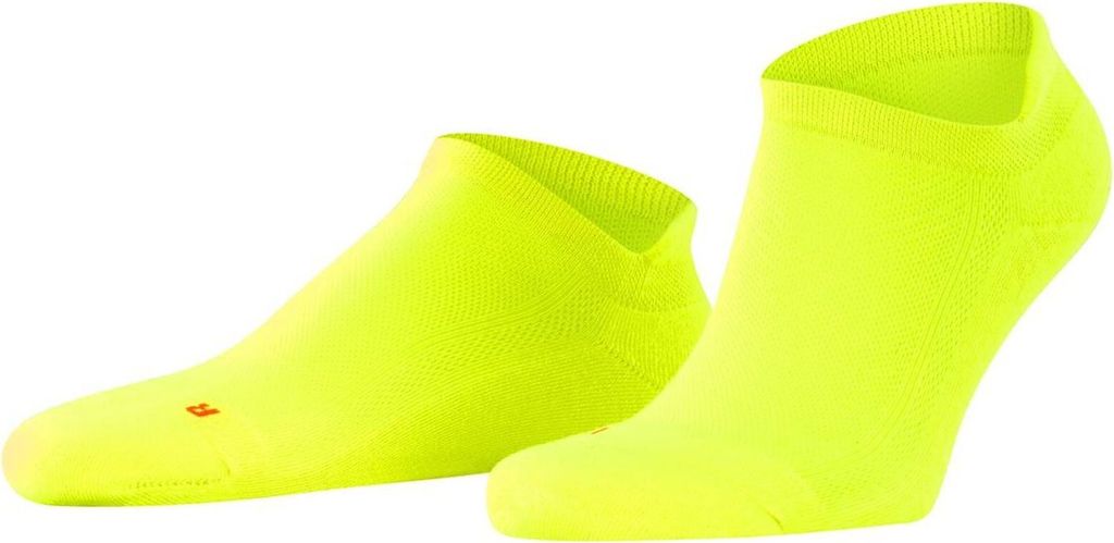 FALKE Unisex Sneakersocken - Cool Kick, Socken, Uni, anatomisch, ultraleicht, 37-48 Neongelb 42-43