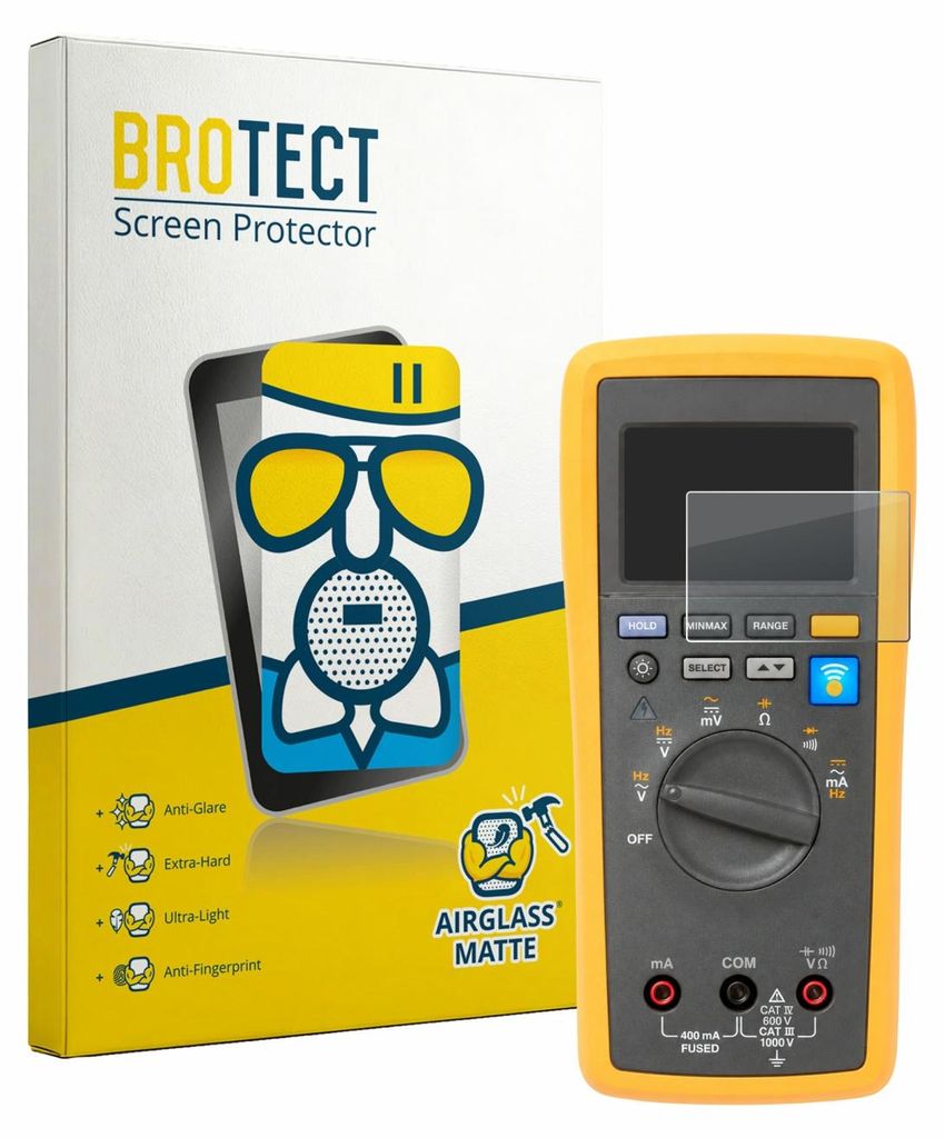 BROTECT Entspiegelungs Schutzglas für Fluke 3000 FC Schutzfolie Panzer Folie Glas Display Schutz matt