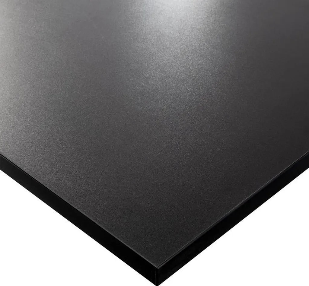 Piano Tavolo Nero 138x80 cm | Design Elegante per Soggiorno e Studio