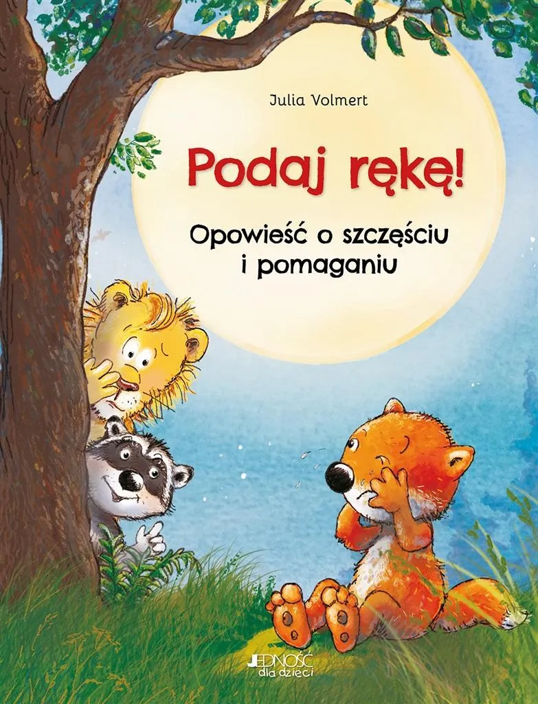 Livre pour enfants en polonais apprendre l'aide et le bonheur 21x28cm