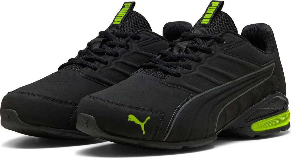 Puma Herren Electro SL Sneaker Turnschuhe 313092 07 Schwarz/Lime, Schuhgröße:46 EU
