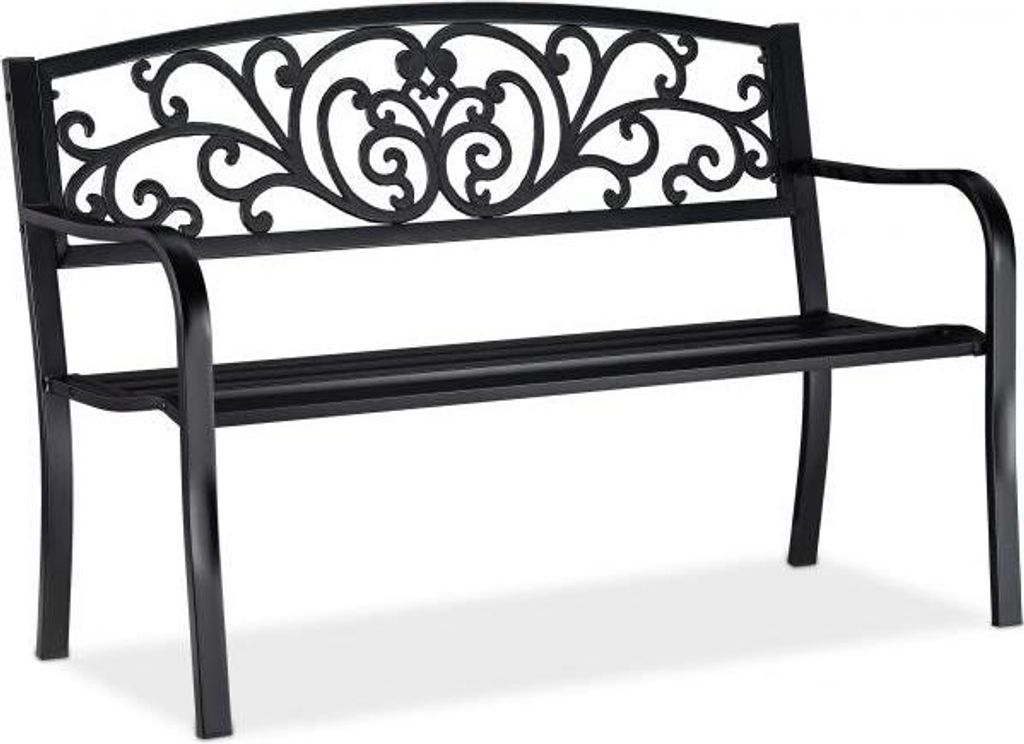 Gartenbank Metallornament