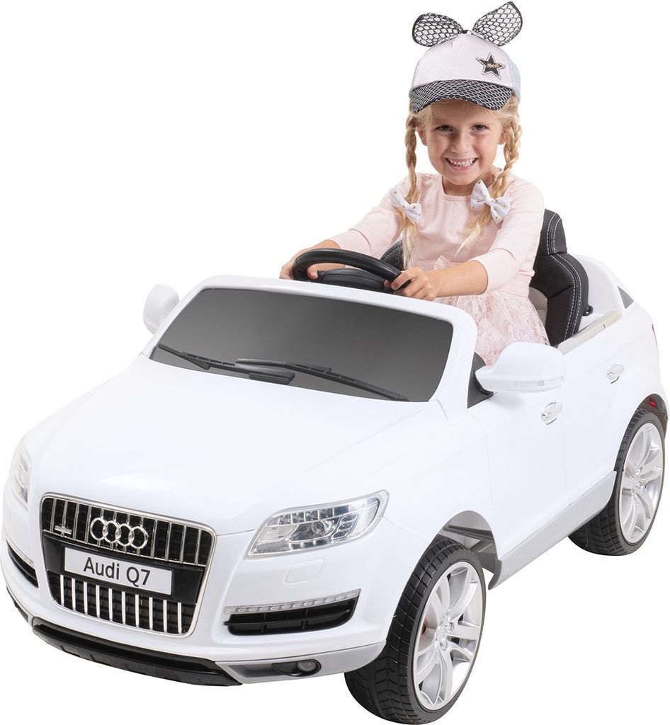 Kinder Elektro Auto Fahrzeug Elektroauto Kinderelektroauto Weiß 