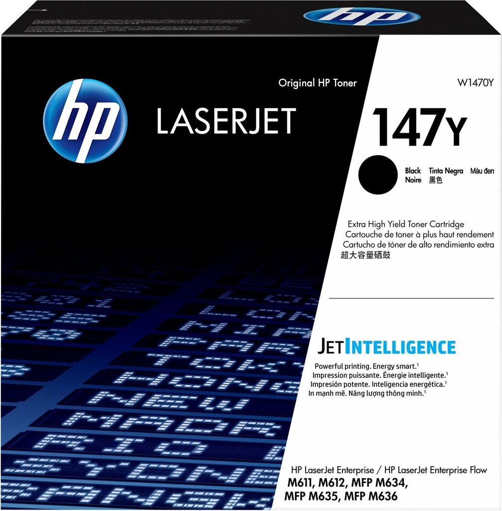 HP 147Y Schwarz Original LaserJet Tonerkartusche mit sehr hoher Reichweite, 42000 Seiten, Schwarz, 1 Stück(e)