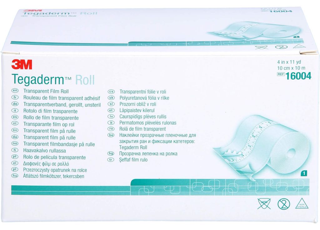 Tegaderm Rotolo 10 cmx10 m 16004 1 pz Immagine del prodotto 