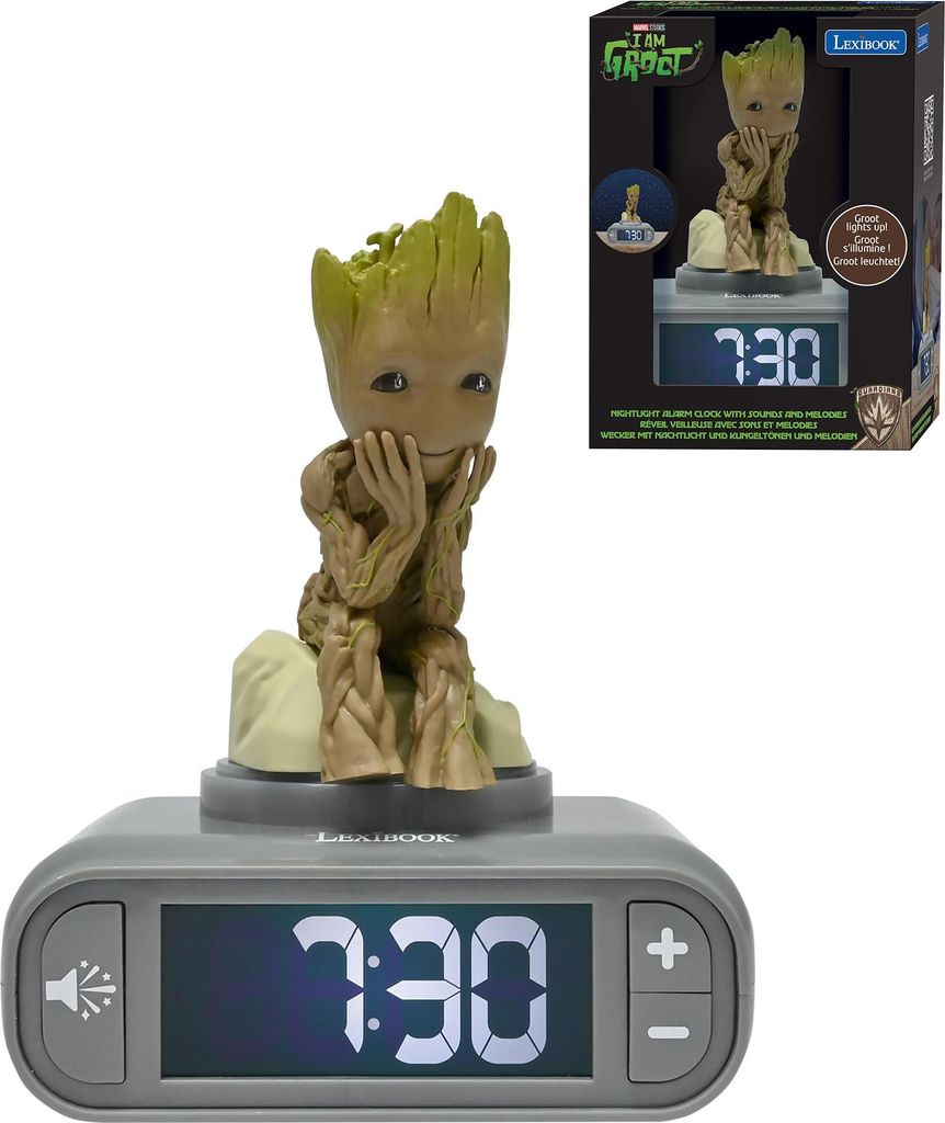 Sveglia Groot Nighlight con suoni Immagine del prodotto 