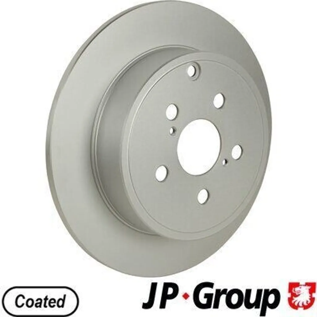 Disque de frein arrière plein JP GROUP pour Toyota Avensis série T25