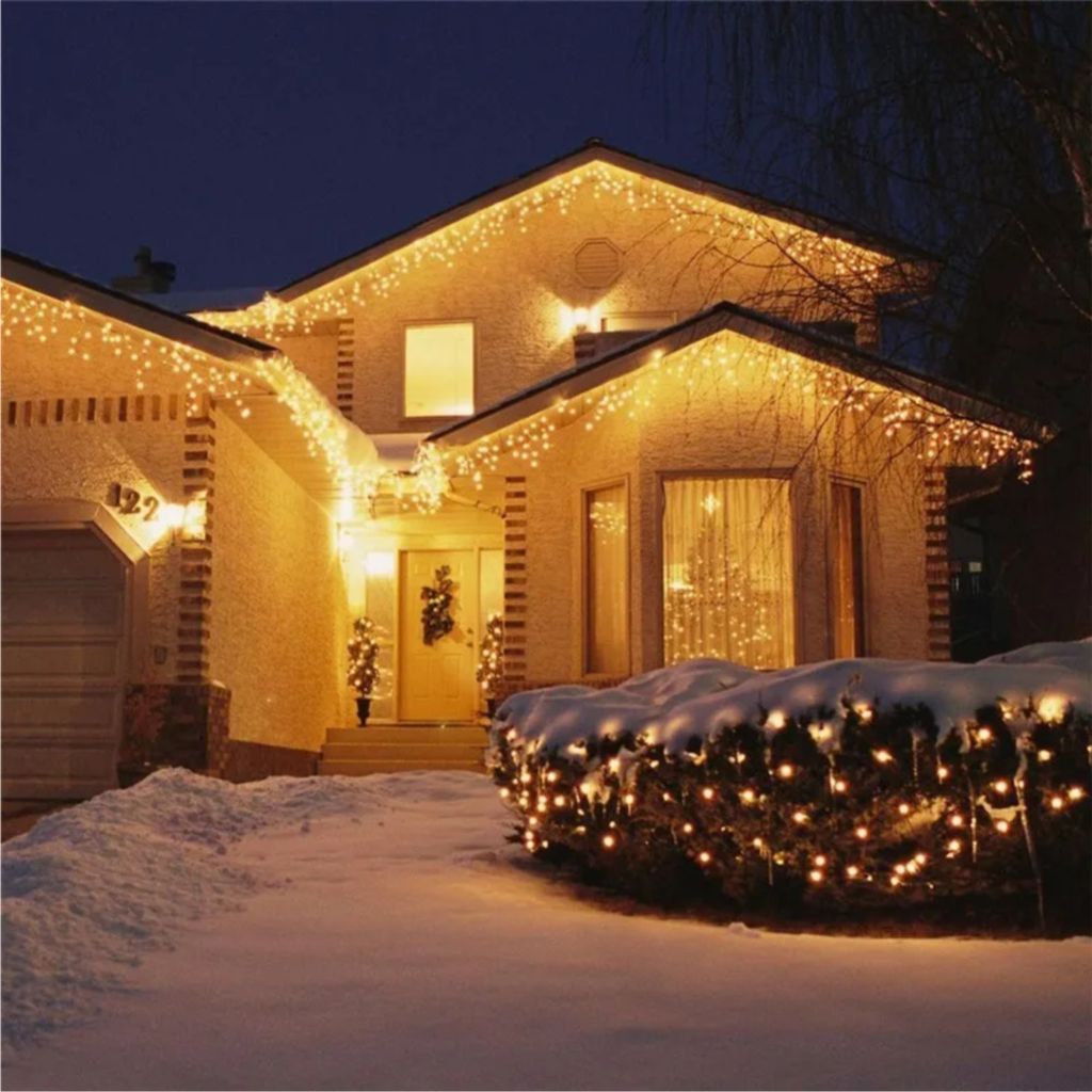 Aussenleuchten 500 Led Eisstocke 23M Weihnachtsgirlande Produktbild 9