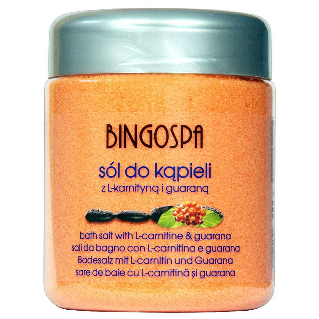 BingoSpa Sól do kąpieli z L-Karnityną i Guaraną, 580 g Zdjęcie produktu 