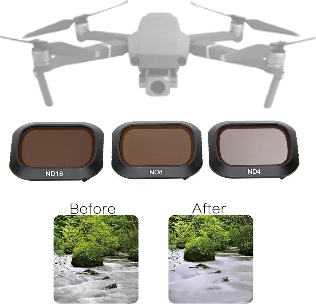 Kit Filtri Junestar DJI Mavic 2 Pro ND4/8/16 | Video Senza Scatti - 5