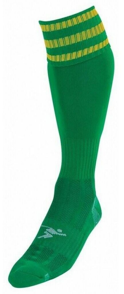 Precision - "Pro" Fußballsocken für Kinder RD161 (31 EU - 34 EU) (Grün/Gold)