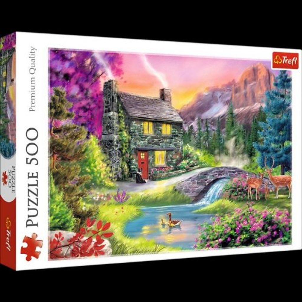PUZZLE 500 Górska sielanka 37325 Zdjęcie produktu 