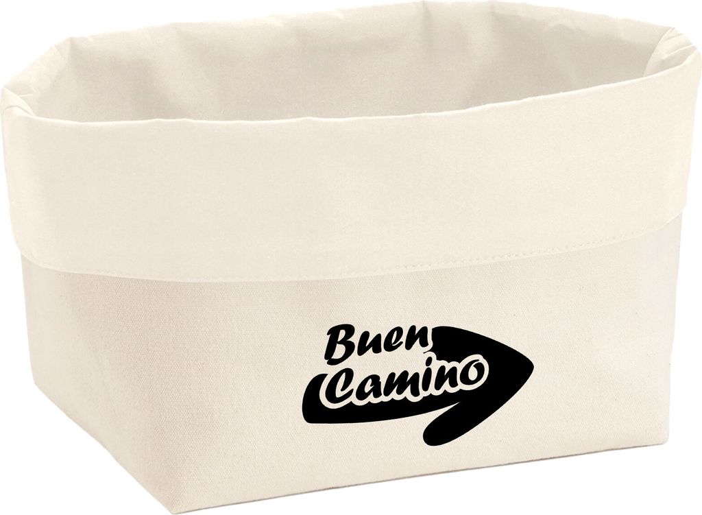 Huuraa Organizer Buen Camino Pfeil 3 Liter Medium Canvas Baumwolle Utensilo Geschenkidee