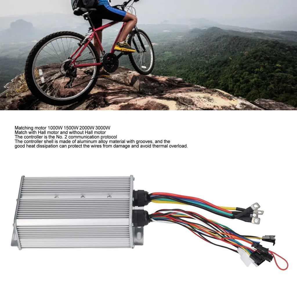 Contrôleur 48V 72V pour Modification et Boost de Vélo Électrique 60A - 4