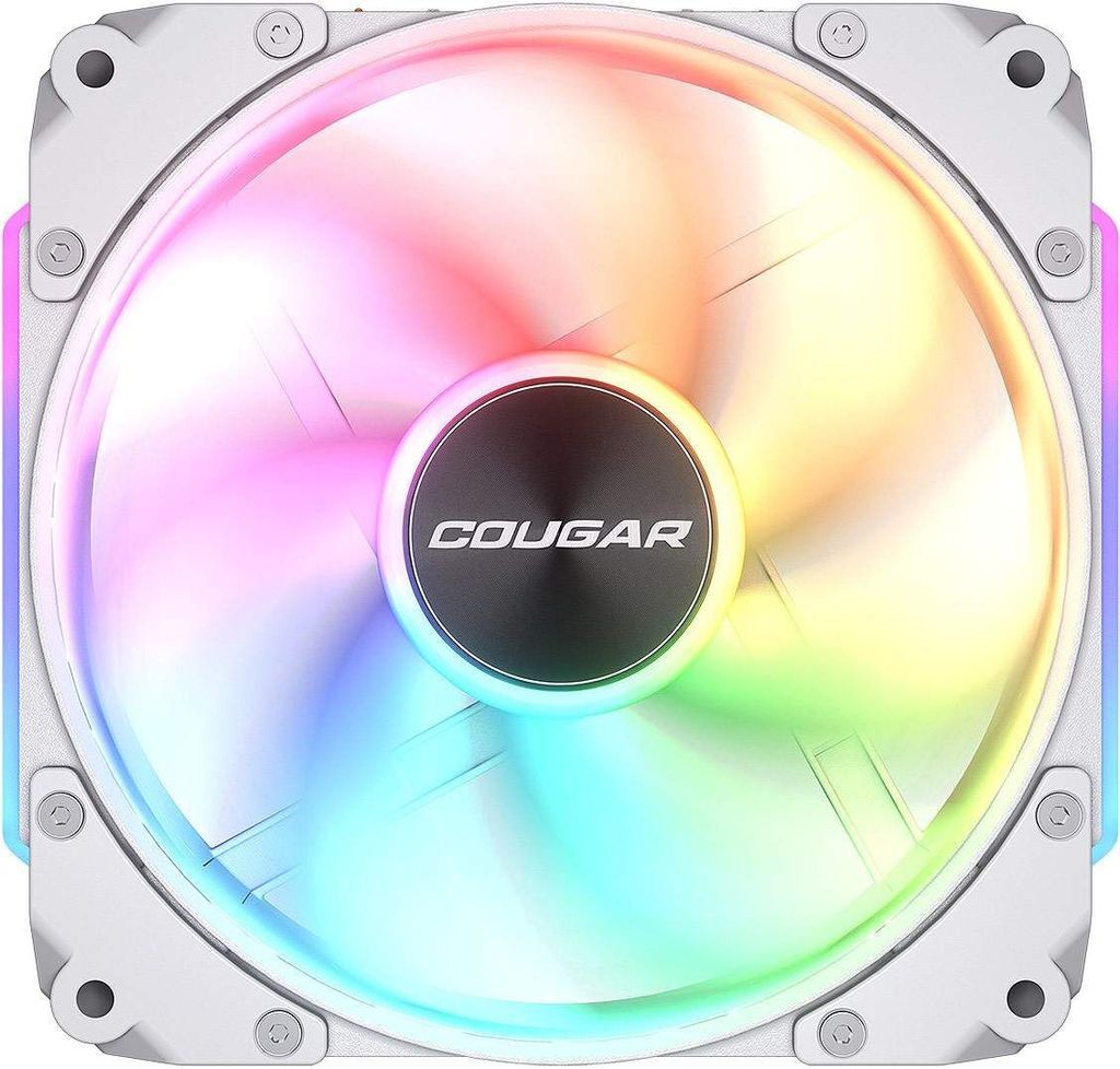 COUGAR Gaming CF-APR12HW-RGB Computergehäuse Lüfter 12 cm Weiß 1 Stk