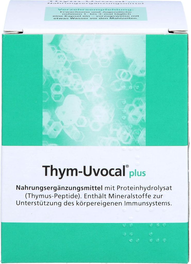 Thym-Uvocal plus kapsułki, 90 kapsułek Zdjęcie produktu 