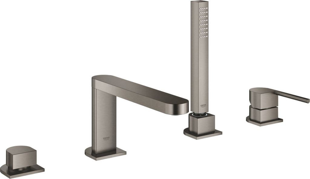 GROHE Plus 4-Loch Einhand-Wannenkombination, Wannenrandmontage, Ausladung 211mm, mit Zubehör, 29307AL3
