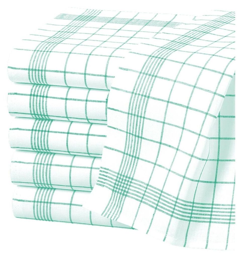 Geschirrtücher 50x70 cm 10er Pack Grün Produktbild 