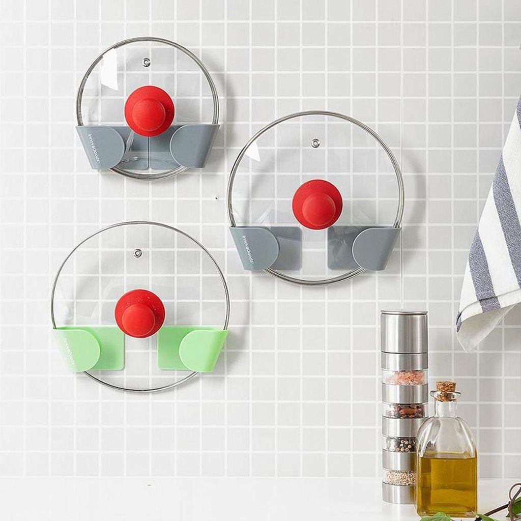 Set de 3 supports autocollants pour couvercles de Image du produit 